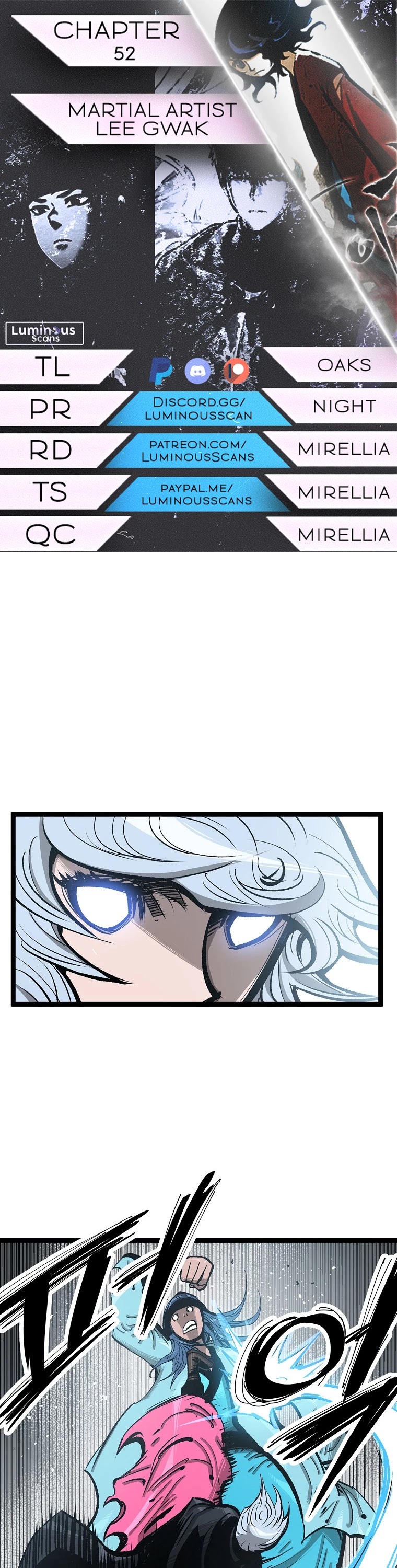 Martial Artist Lee Gwak Chapter 52 page 1 - Chapter 52