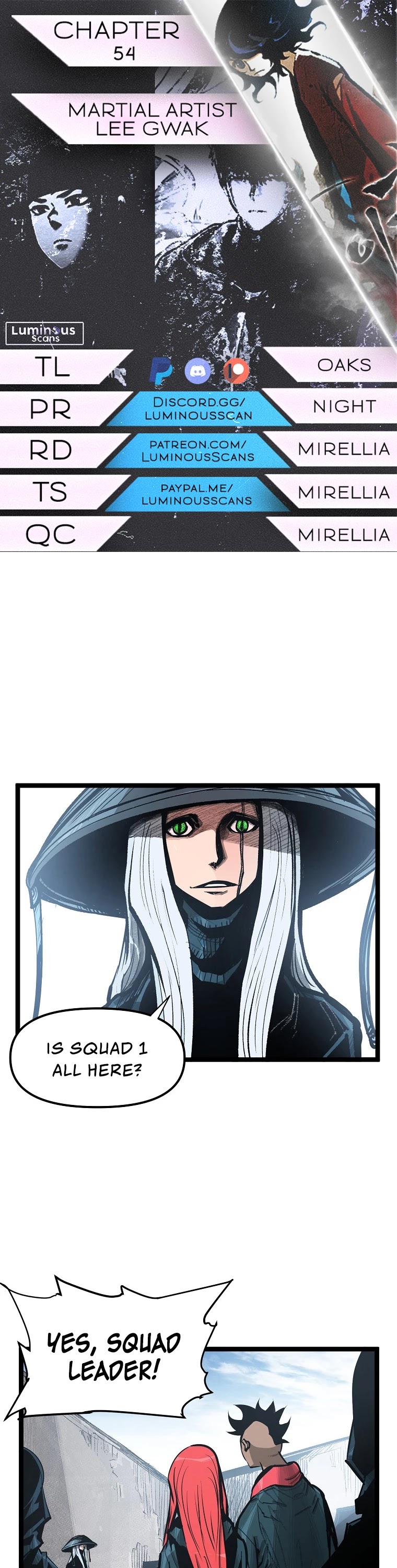Martial Artist Lee Gwak Chapter 54 page 1 - Chapter 54