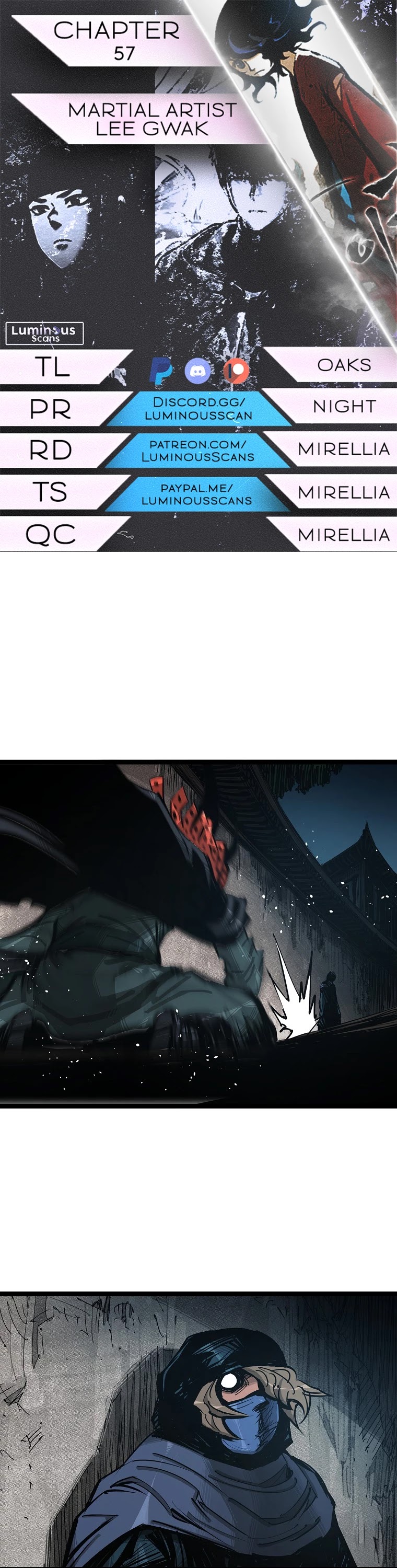 Martial Artist Lee Gwak Chapter 57 page 1 - Chapter 57