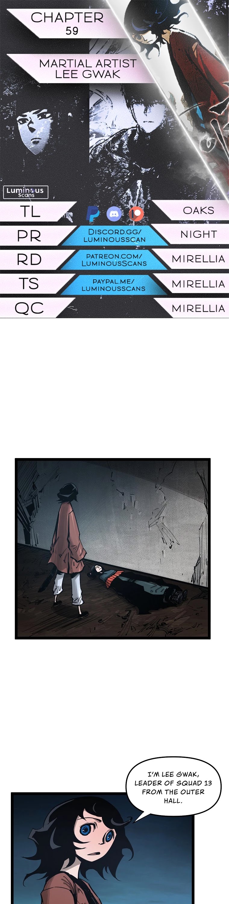 Martial Artist Lee Gwak Chapter 59 page 1 - Chapter 59