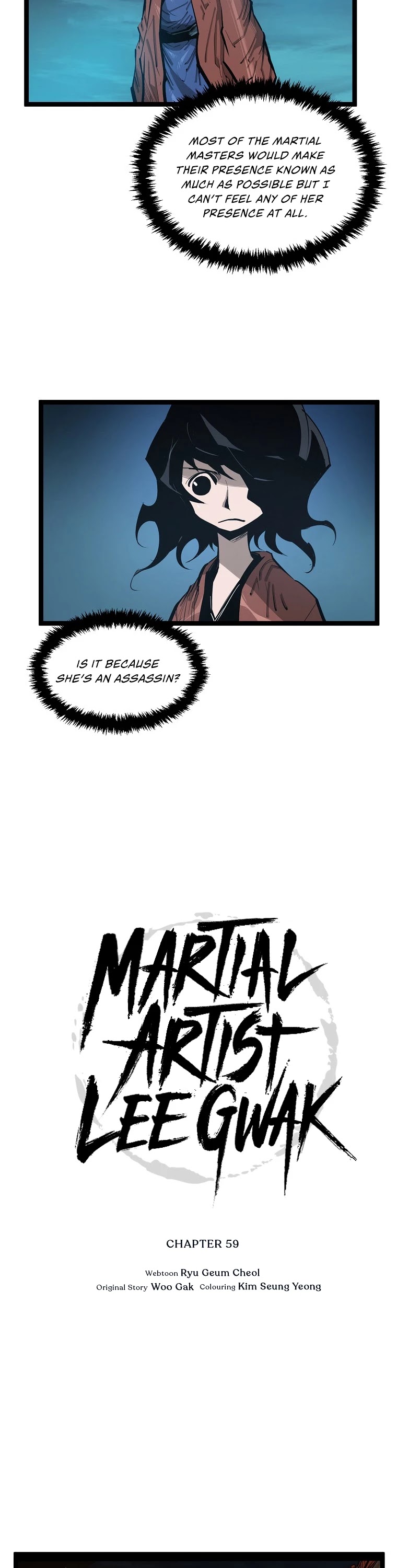 Martial Artist Lee Gwak Chapter 59 page 6 - Chapter 59