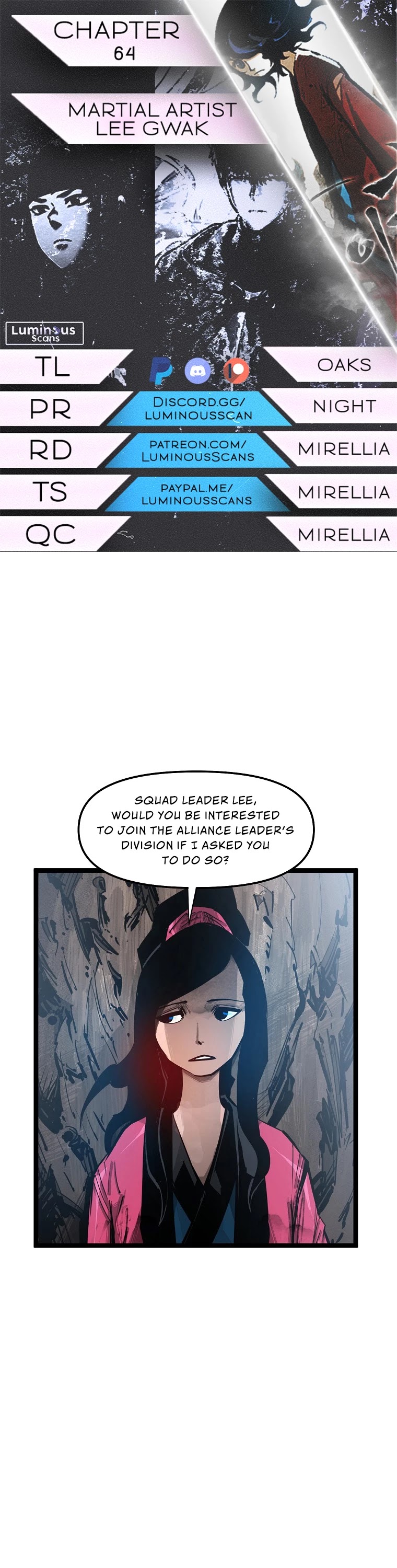 Martial Artist Lee Gwak Chapter 64 page 1 - Chapter 64