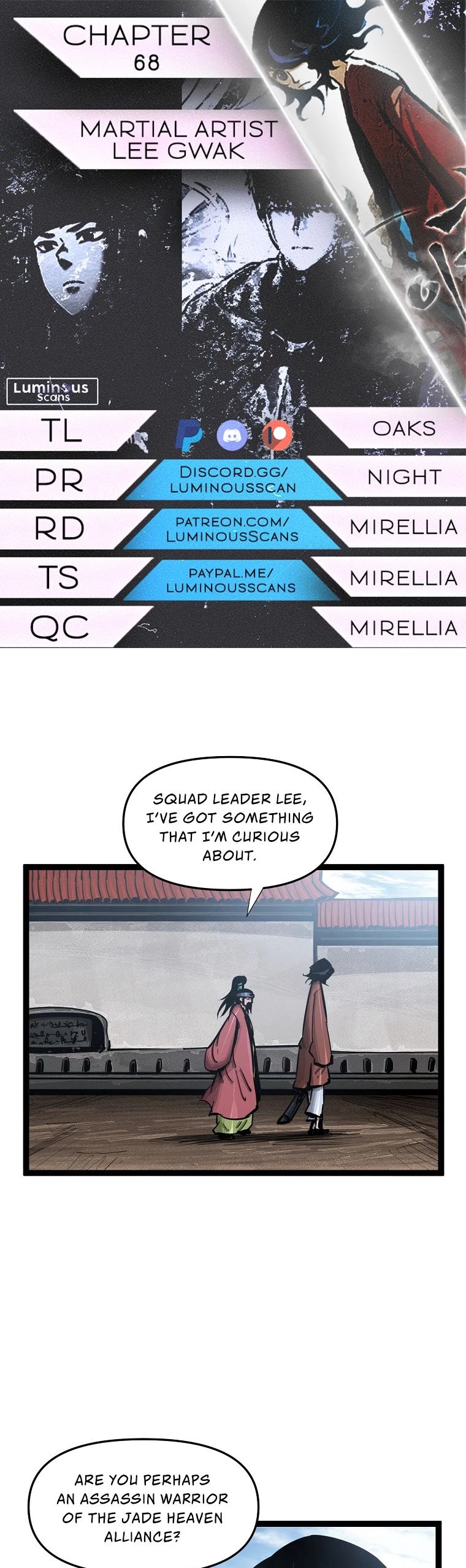 Martial Artist Lee Gwak Chapter 68 page 1 - Chapter 68