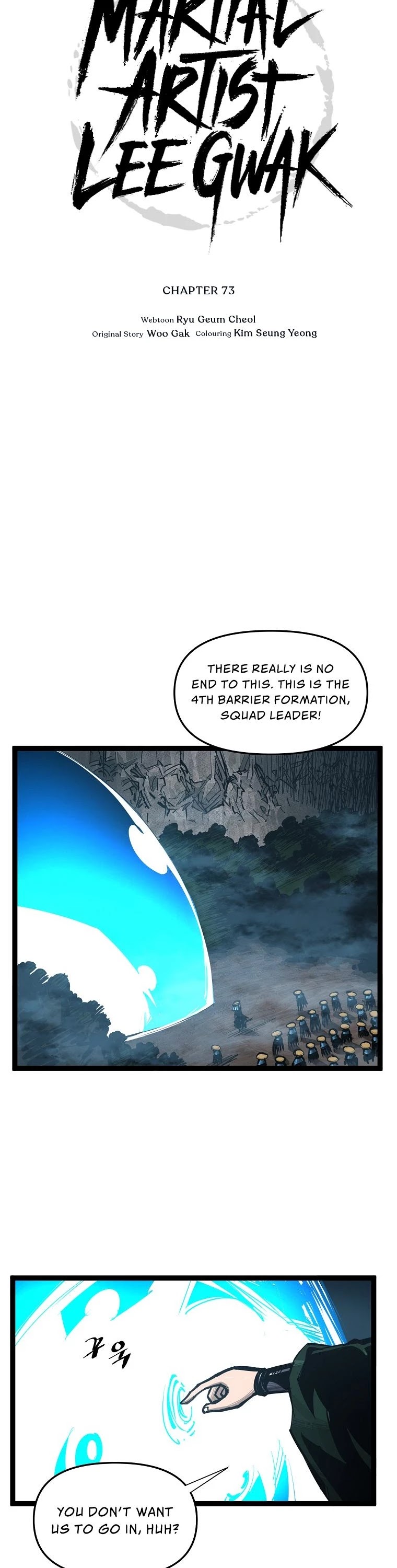 Martial Artist Lee Gwak Chapter 73 page 12 - Chapter 73