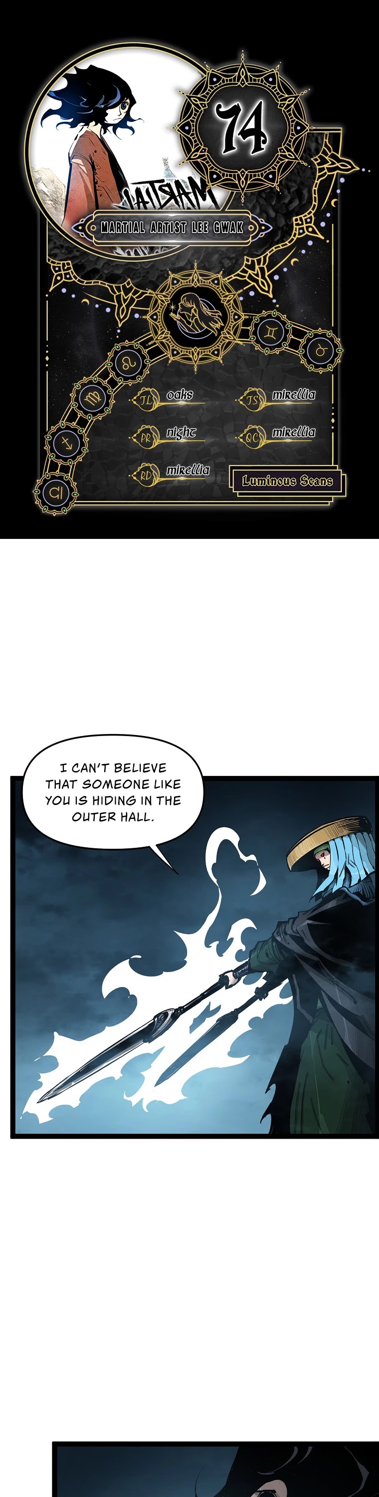 Martial Artist Lee Gwak Chapter 74 page 1 - Chapter 74