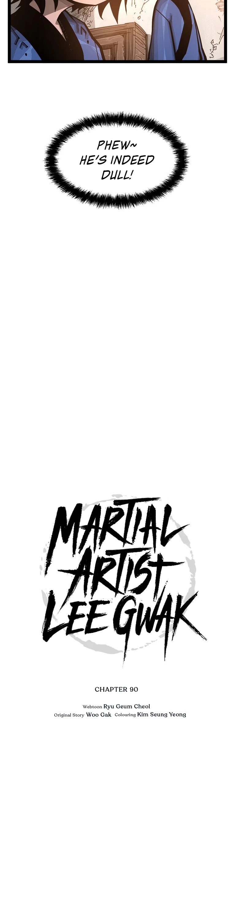 Martial Artist Lee Gwak Chapter 90 page 13 - Chapter 90