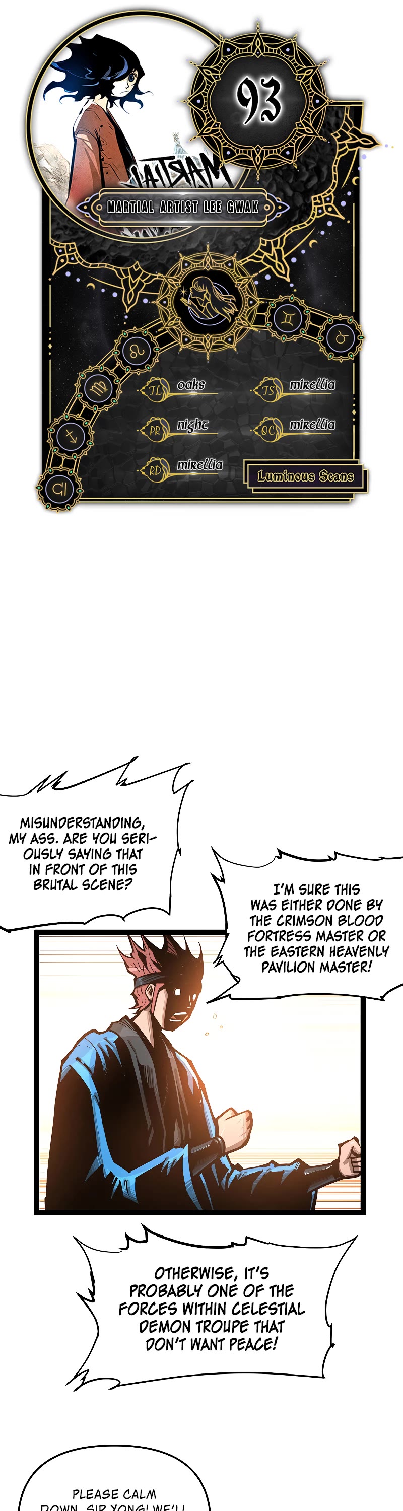 Martial Artist Lee Gwak Chapter 93 page 1 - Chapter 93