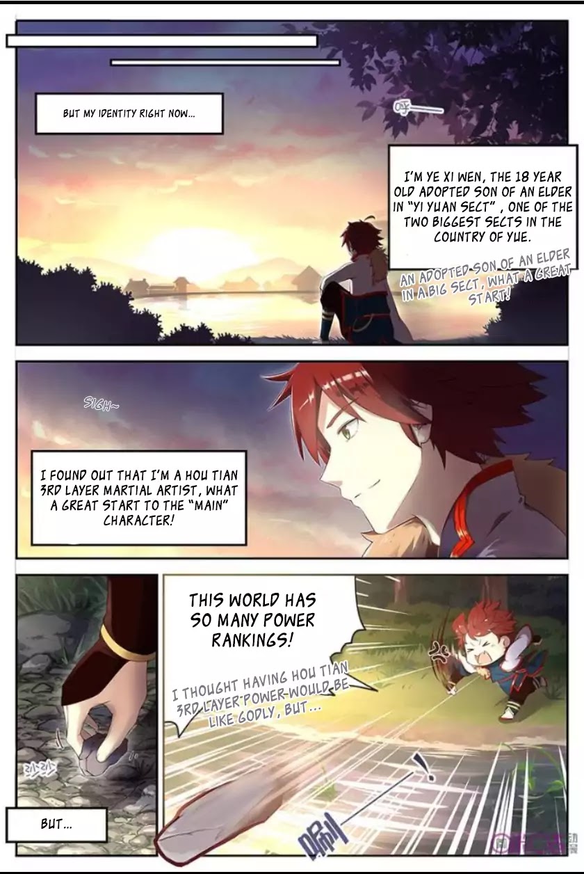 Martial God’s Space Chapter 1 page 7 - Chapter 1