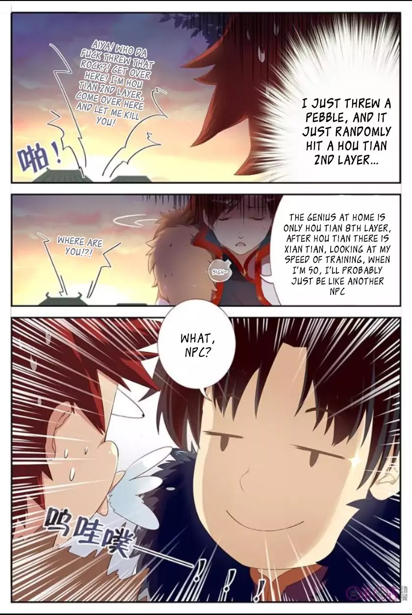 Martial God’s Space Chapter 1 page 8 - Chapter 1