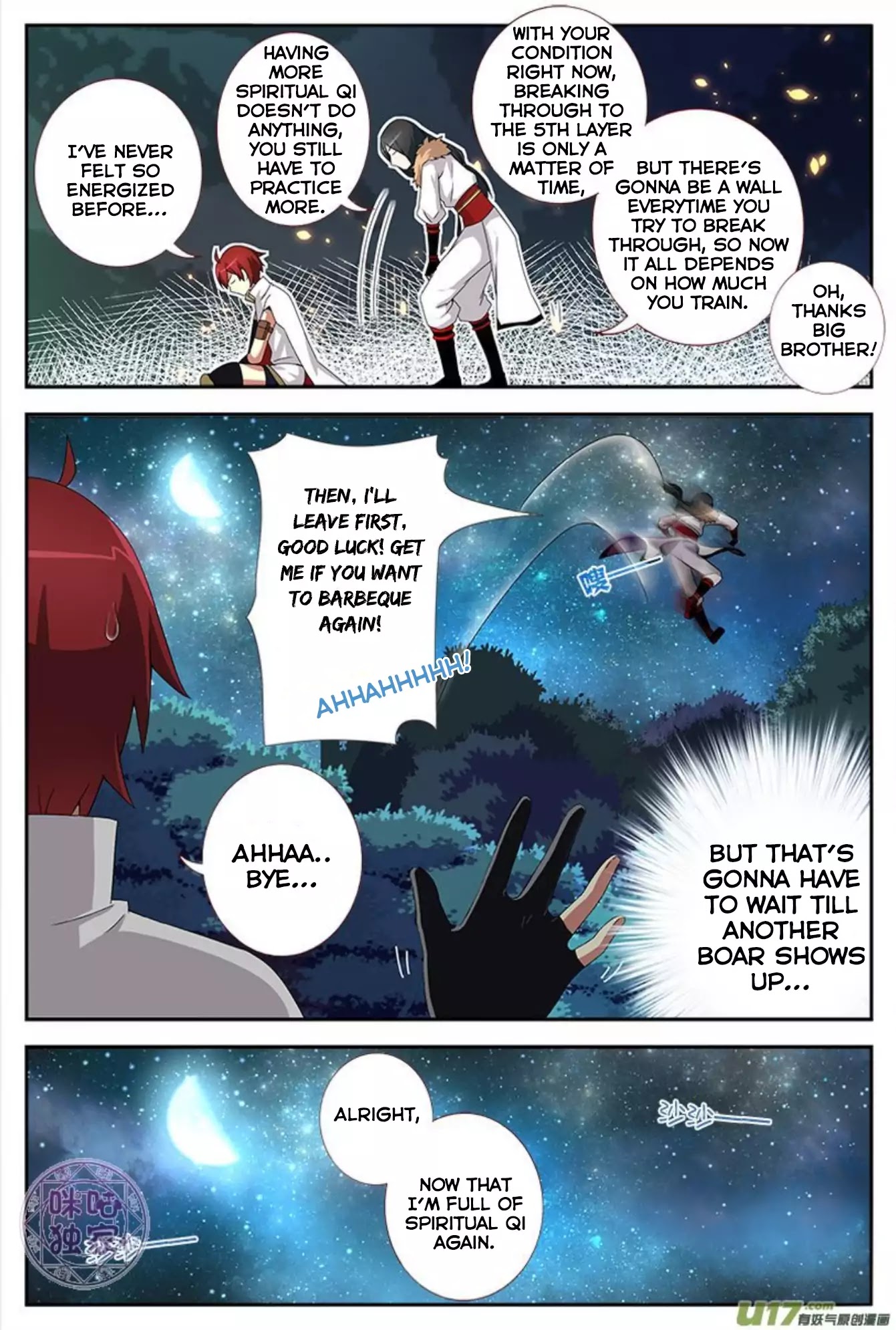 Martial God’s Space Chapter 10 page 11 - Chapter 10
