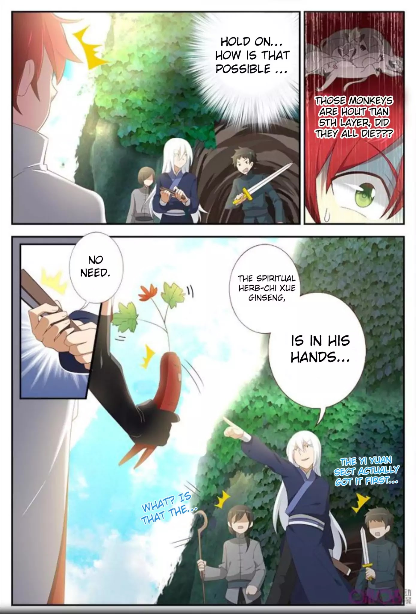 Martial God’s Space Chapter 14 page 7 - Chapter 14