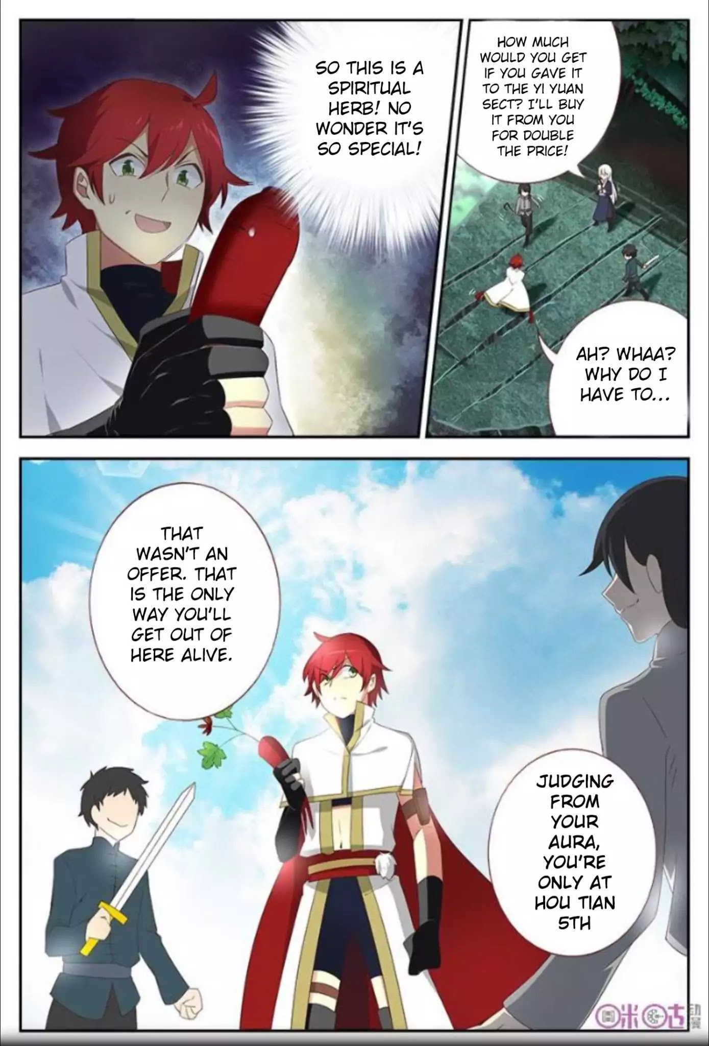 Martial God’s Space Chapter 14 page 8 - Chapter 14