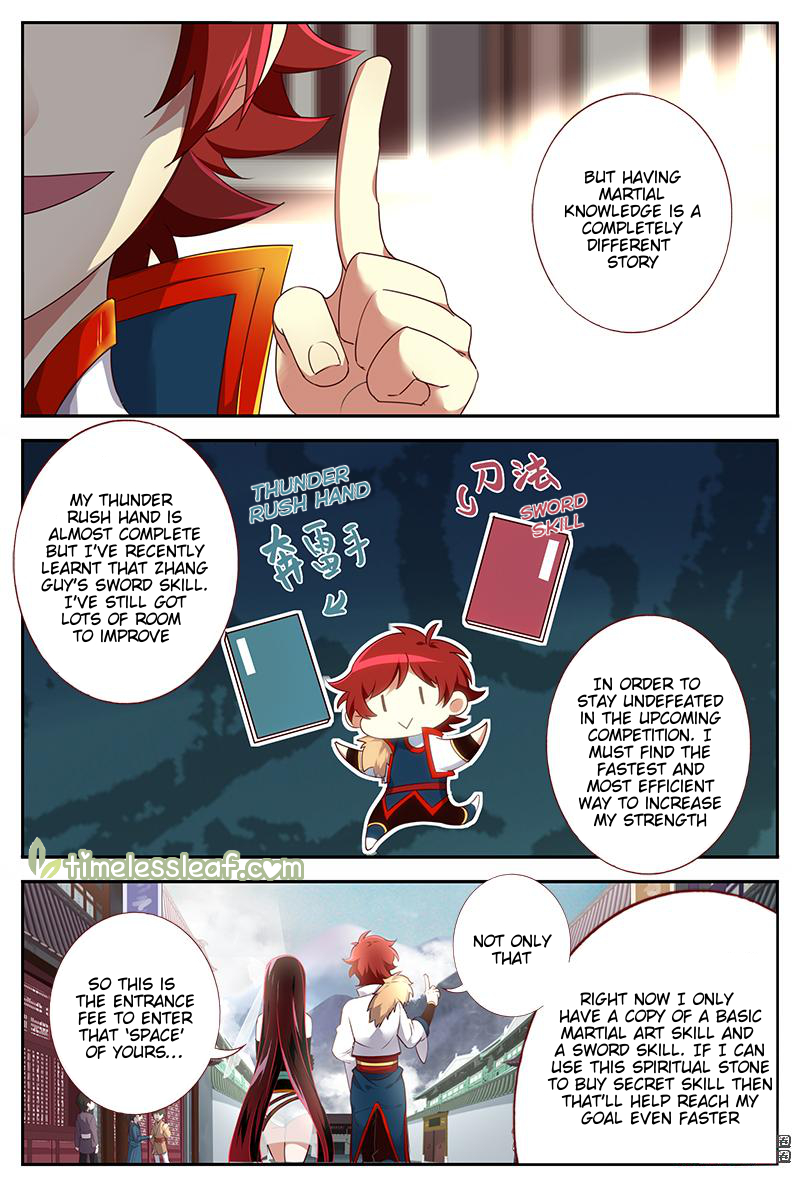Martial God’s Space Chapter 36 page 10 - Chapter 36