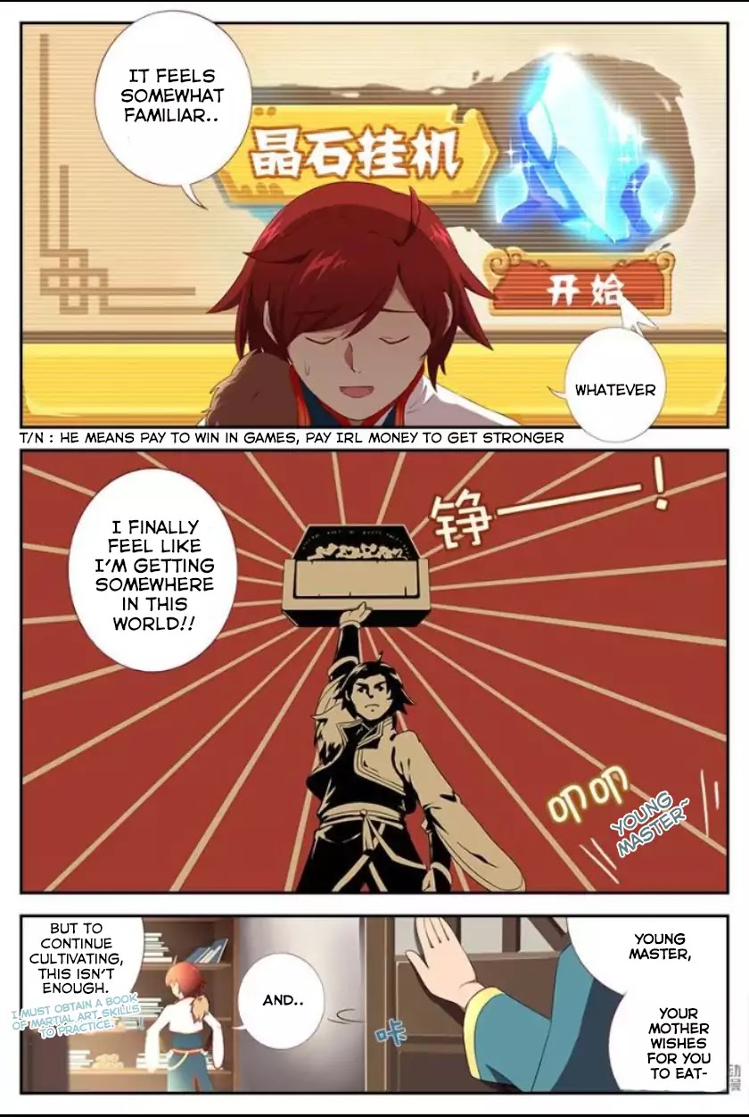 Martial God’s Space Chapter 4 page 4 - Chapter 4