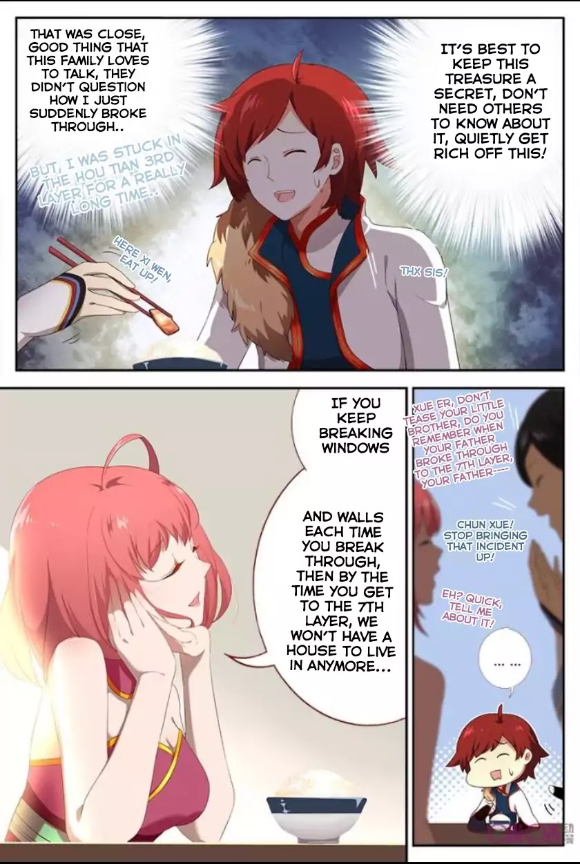Martial God’s Space Chapter 4 page 8 - Chapter 4