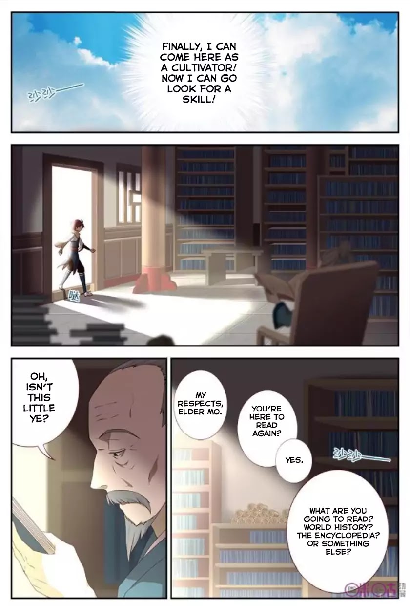 Martial God’s Space Chapter 5 page 8 - Chapter 5