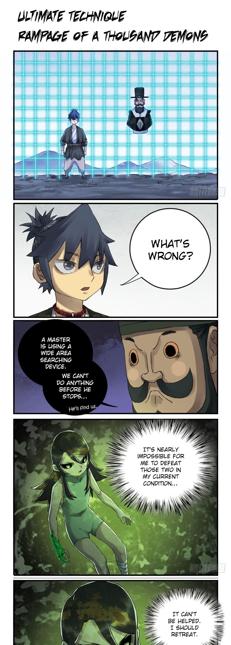 Martial Legacy Chapter 100 page 1 - Chapter 100: Ultimate Technique - Rampage of a Thousand Demons