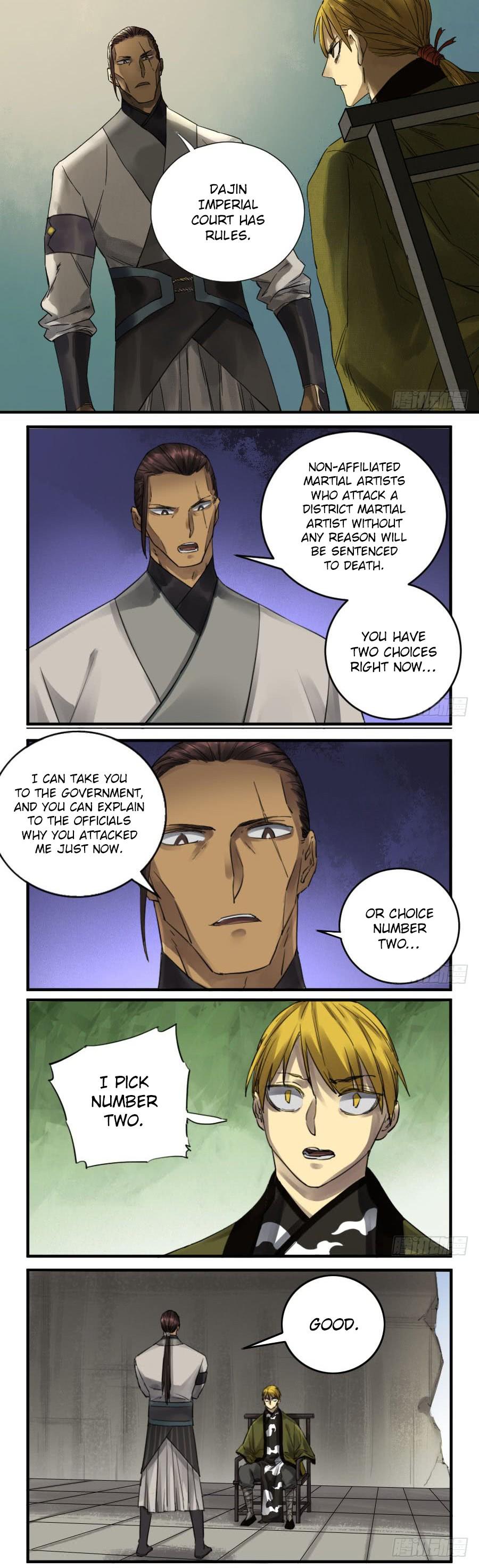 Martial Legacy Chapter 106 page 4 - Chapter 106: Questions and Answers