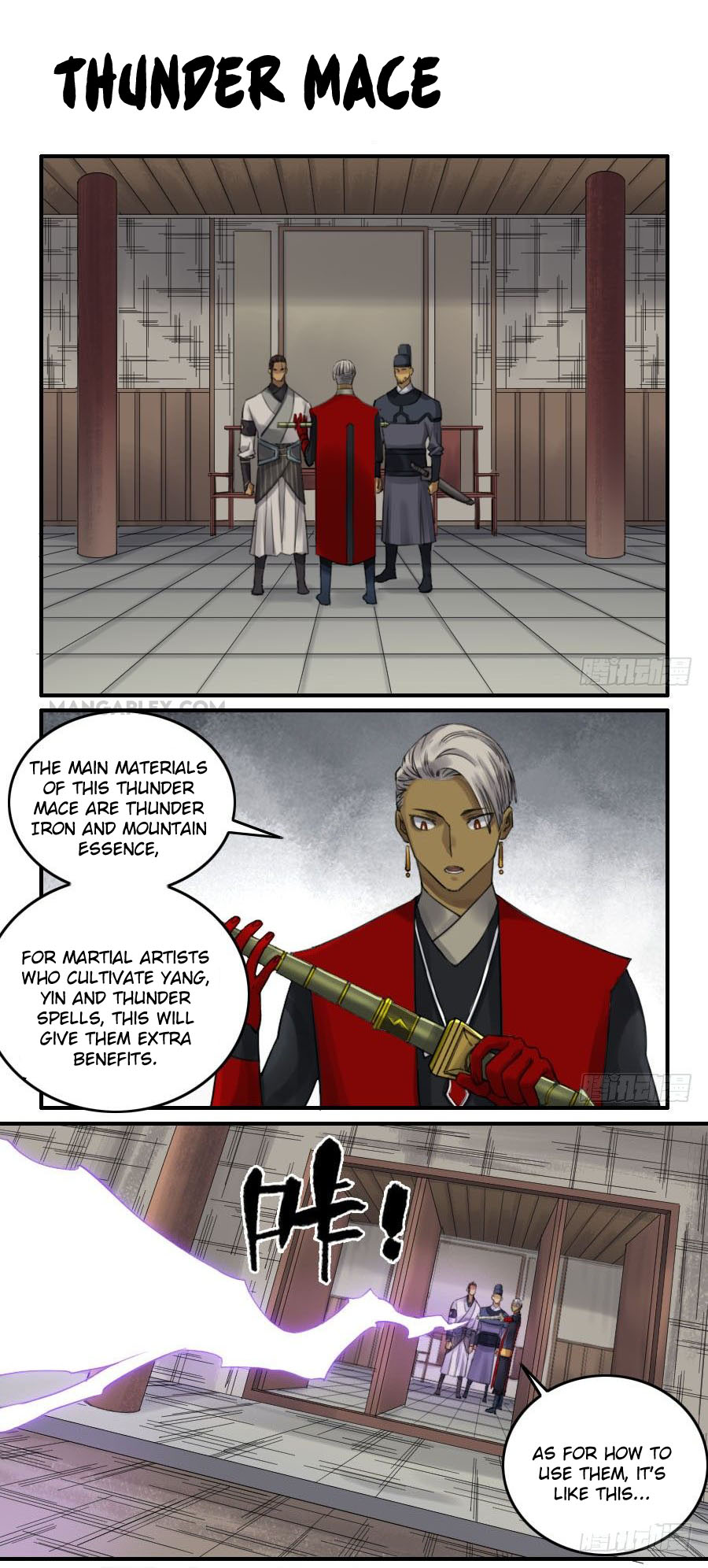 Martial Legacy Chapter 117 page 1 - Chapter 117: Thunder Mace