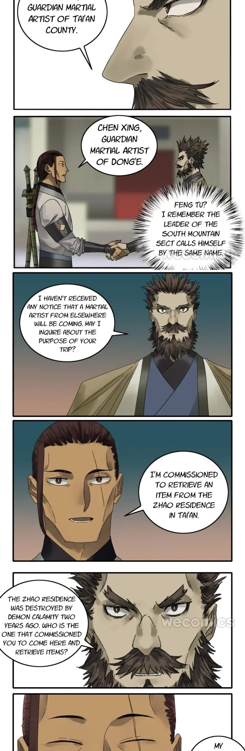 Martial Legacy Chapter 127 page 7 - Chapter 127: Tai'an