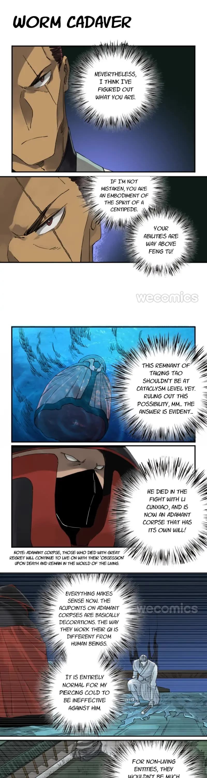 Martial Legacy Chapter 133 page 1 - Chapter 133: Worm Cadaver