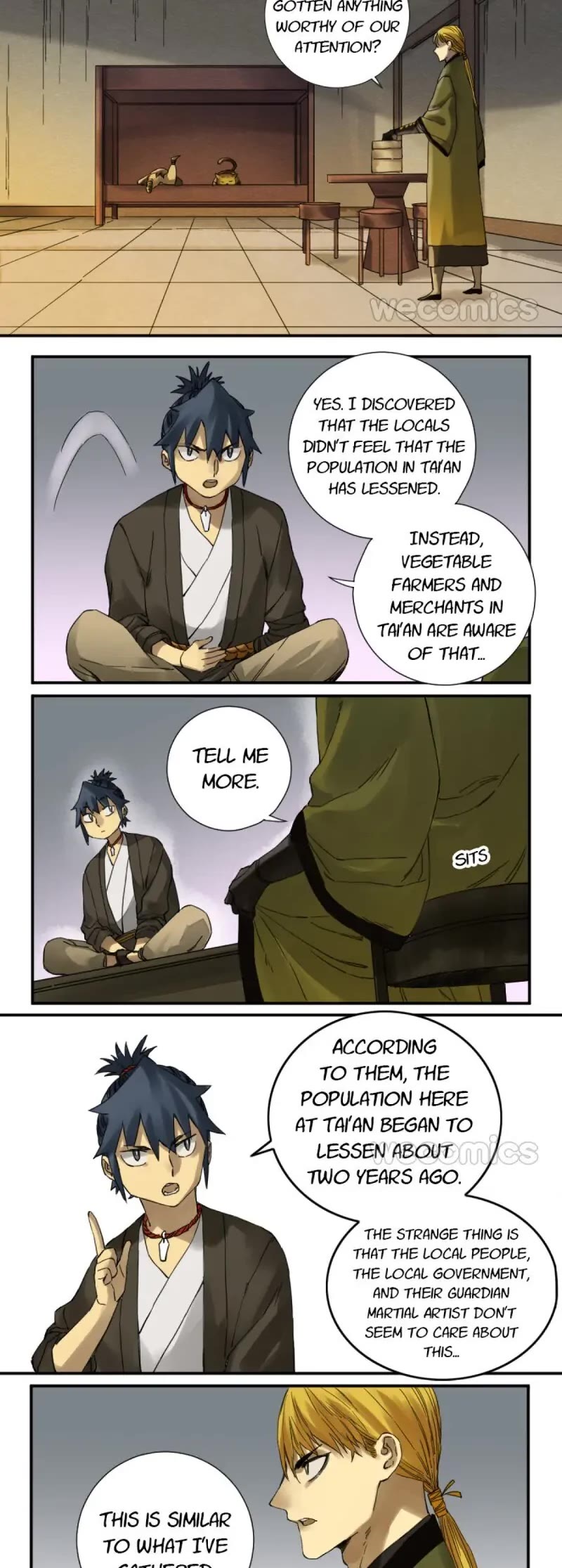 Martial Legacy Chapter 138 page 8 - Chapter 138: Interrogation