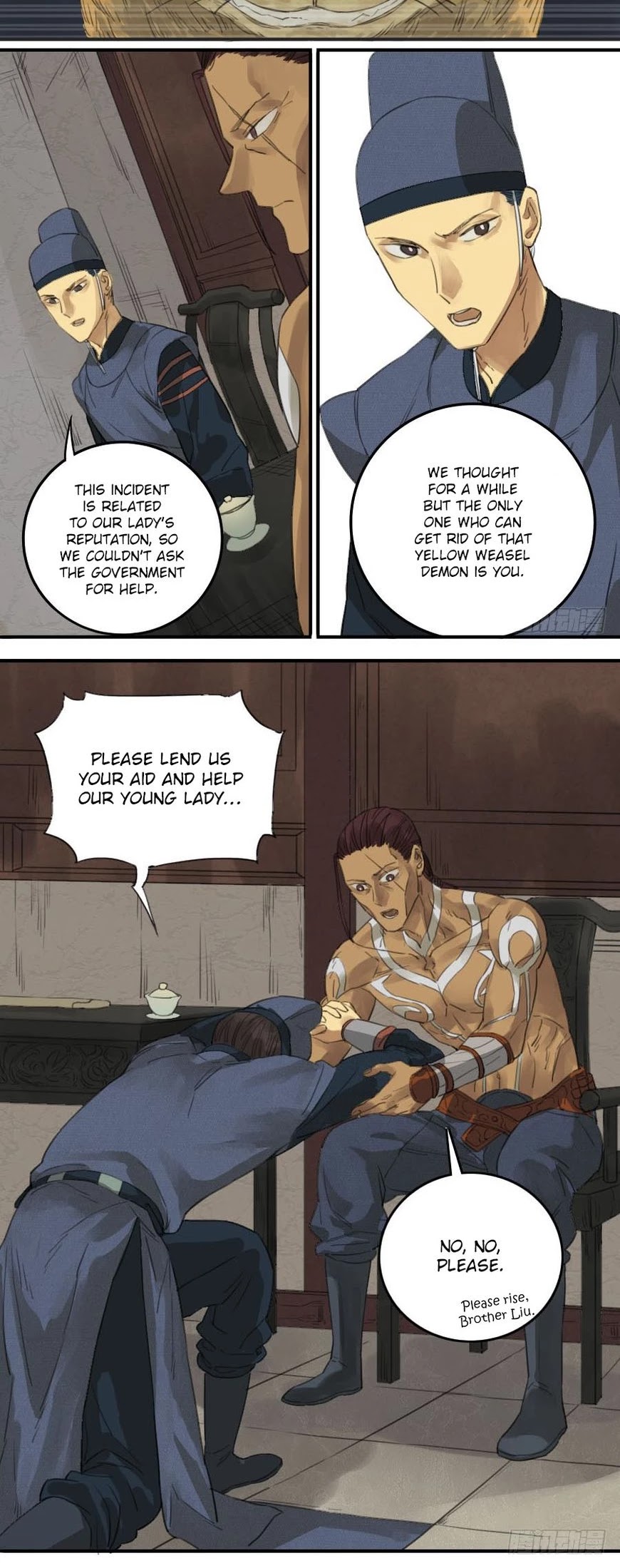 Martial Legacy Chapter 14 page 8 - Chapter 14: Request