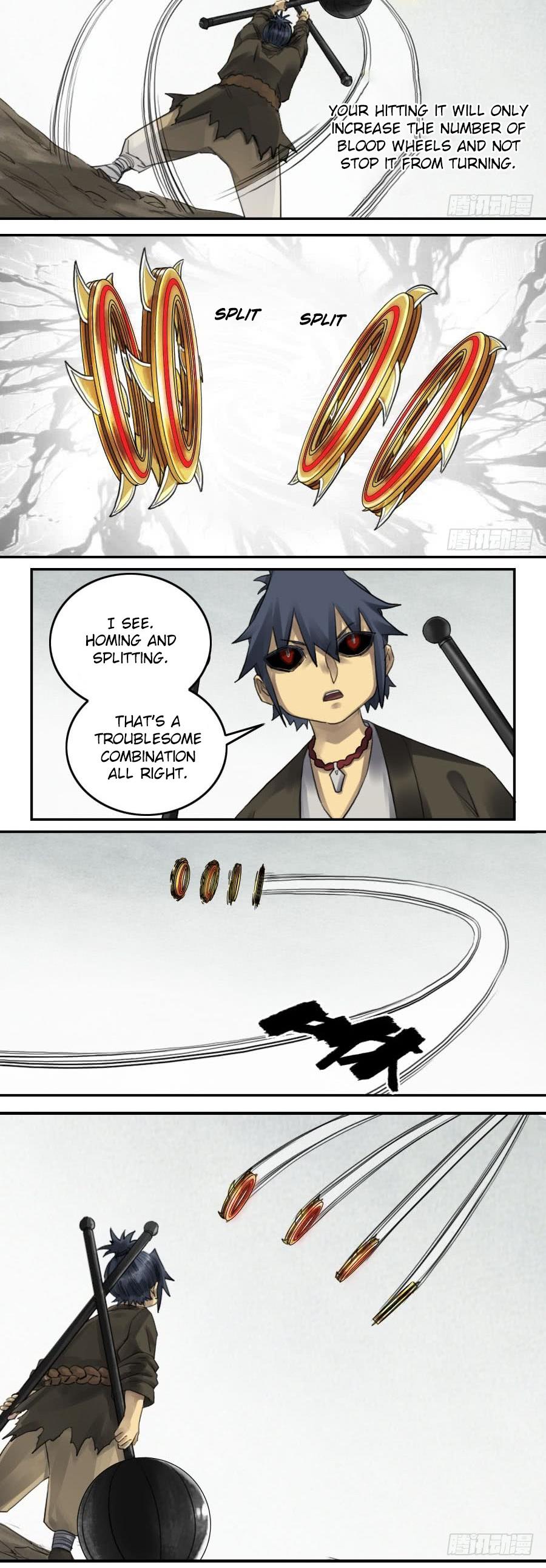 Martial Legacy Chapter 95 page 4 - Chapter 95: White Bone Cave Six Devices - Blood Wheel