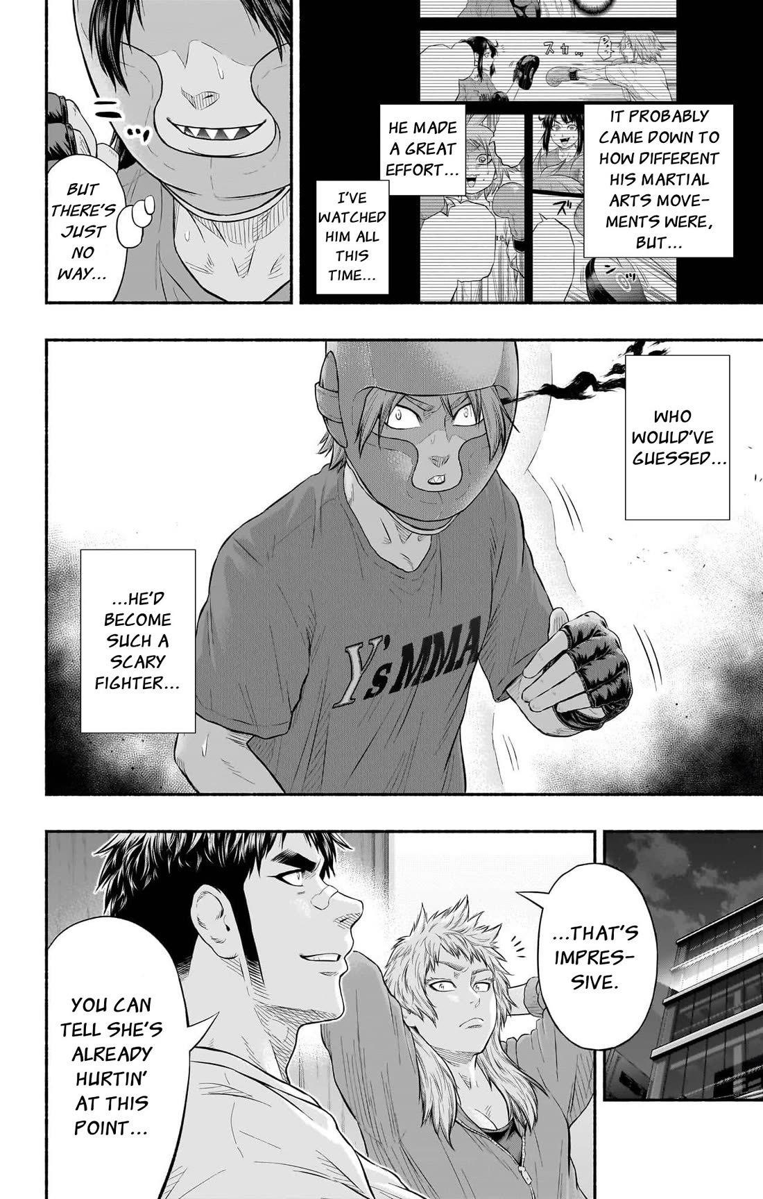 Martial Master Asumi Chapter 32.5 page 38 - Chapter 32.5: Extra Round: To The Future