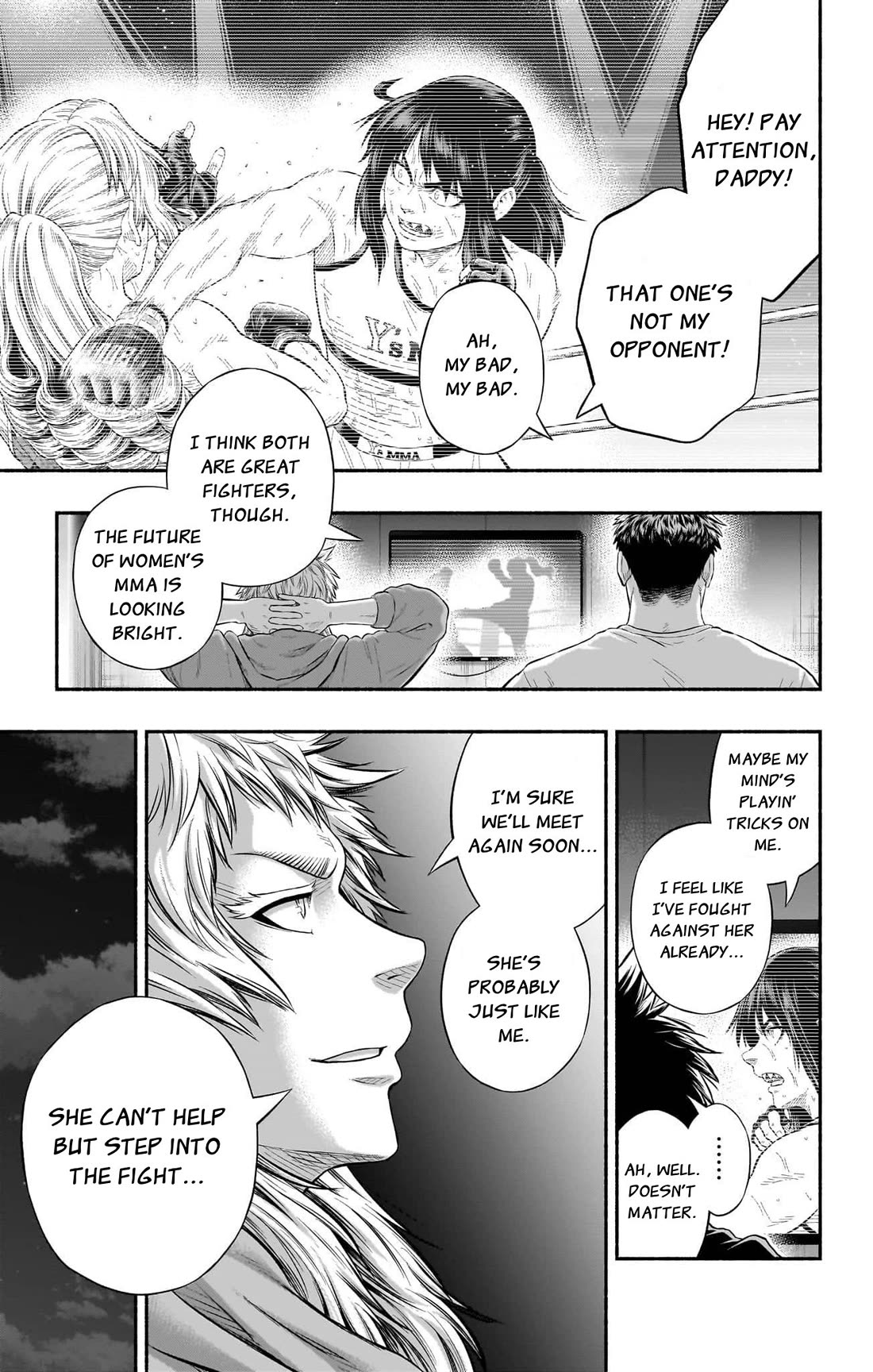 Martial Master Asumi Chapter 32.5 page 39 - Chapter 32.5: Extra Round: To The Future