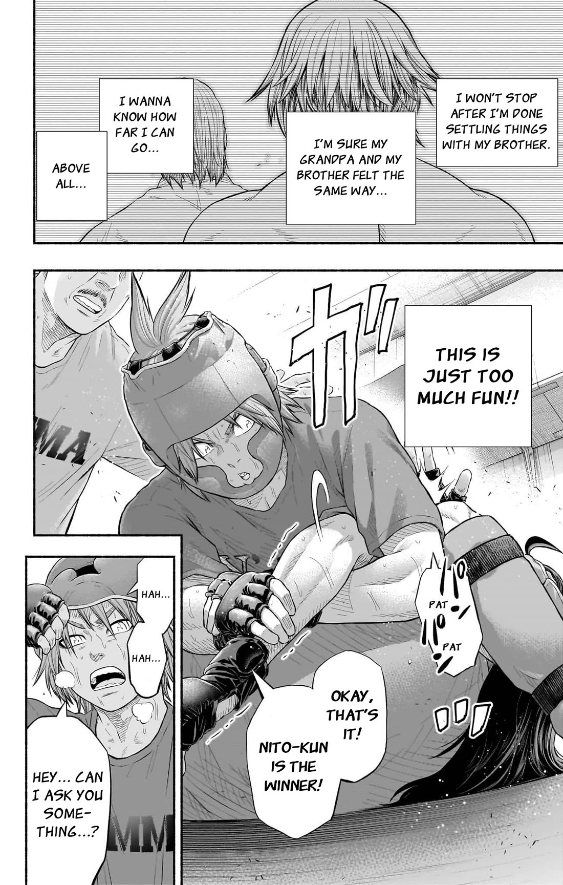 Martial Master Asumi Chapter 32.5 page 42 - Chapter 32.5: Extra Round: To The Future