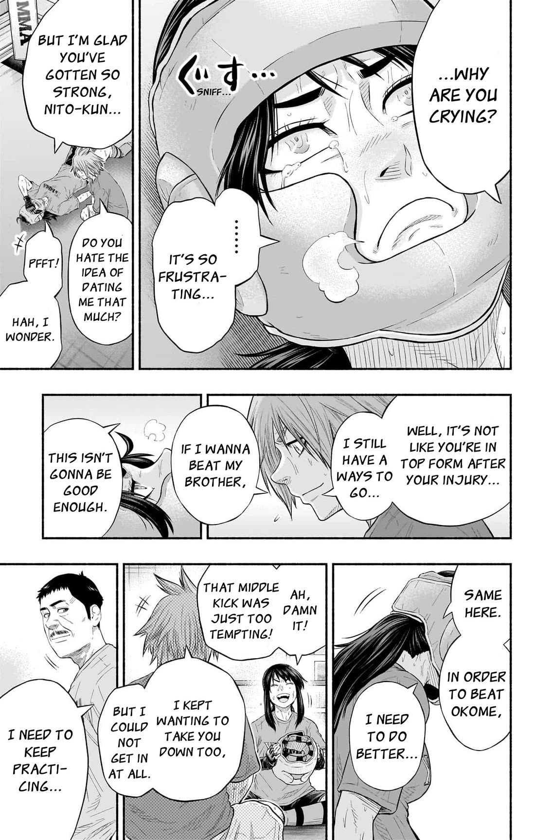 Martial Master Asumi Chapter 32.5 page 43 - Chapter 32.5: Extra Round: To The Future