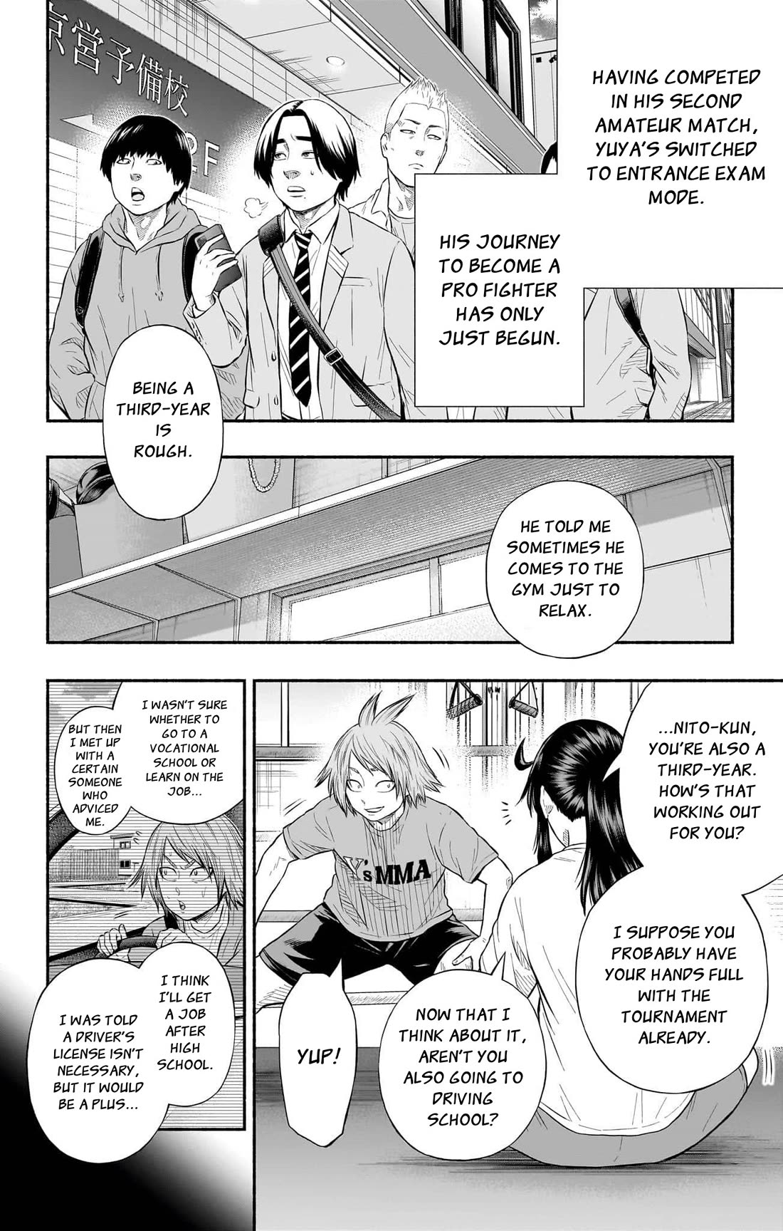 Martial Master Asumi Chapter 32.5 page 8 - Chapter 32.5: Extra Round: To The Future
