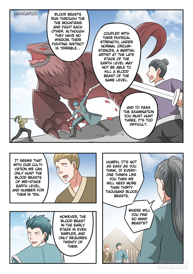 Martial Master Chapter 306 page 8 - Chapter 306: Rules of the First Test
