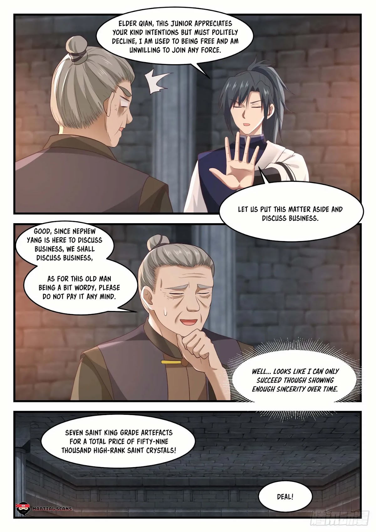 Martial Peak Chapter 1000 page 11 - Chapter 1000: Qian Tong's Recruitment