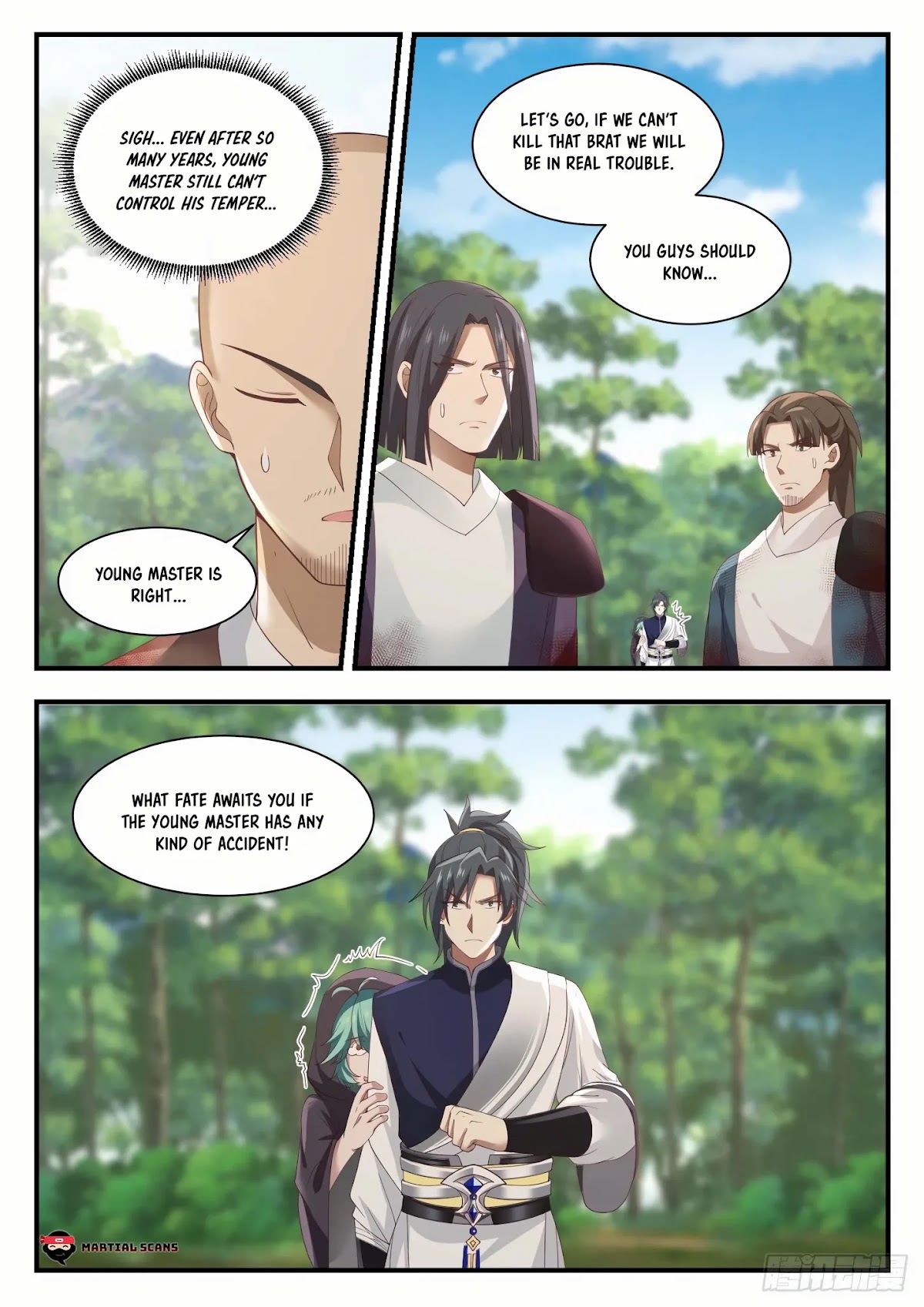 Martial Peak Chapter 1003 page 4 - Chapter 1003: Clay Buddha Crossing The River