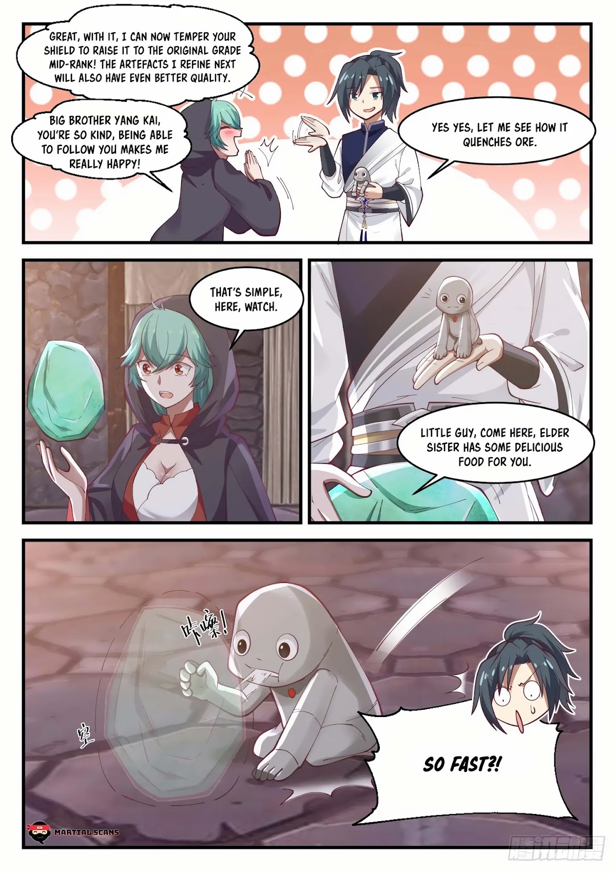 Martial Peak Chapter 1009 page 9 - Chapter 1009: The strongest assistants of Artifact Refiners!
