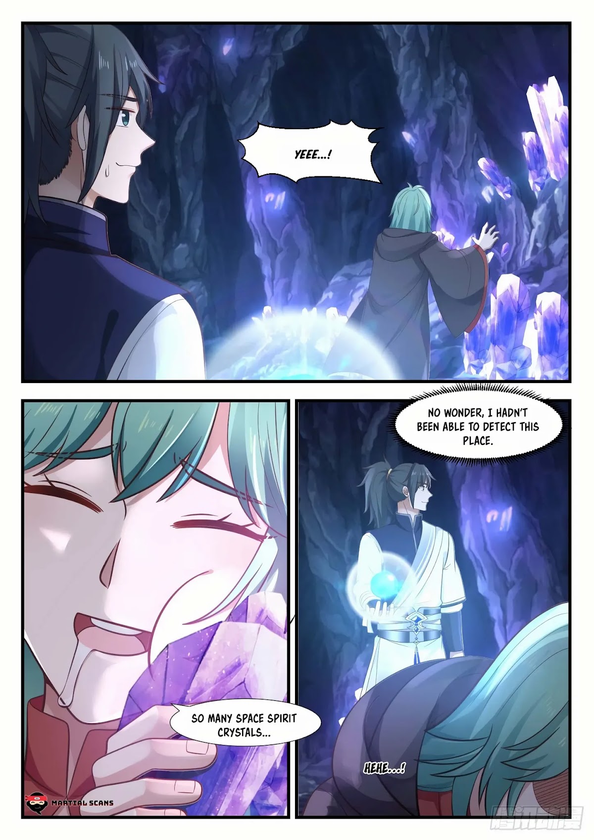 Martial Peak Chapter 1010 page 12 - Chapter 1010: Space Spirit Crystal Lode