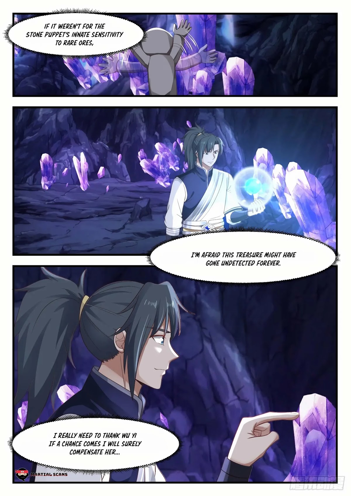 Martial Peak Chapter 1010 page 13 - Chapter 1010: Space Spirit Crystal Lode