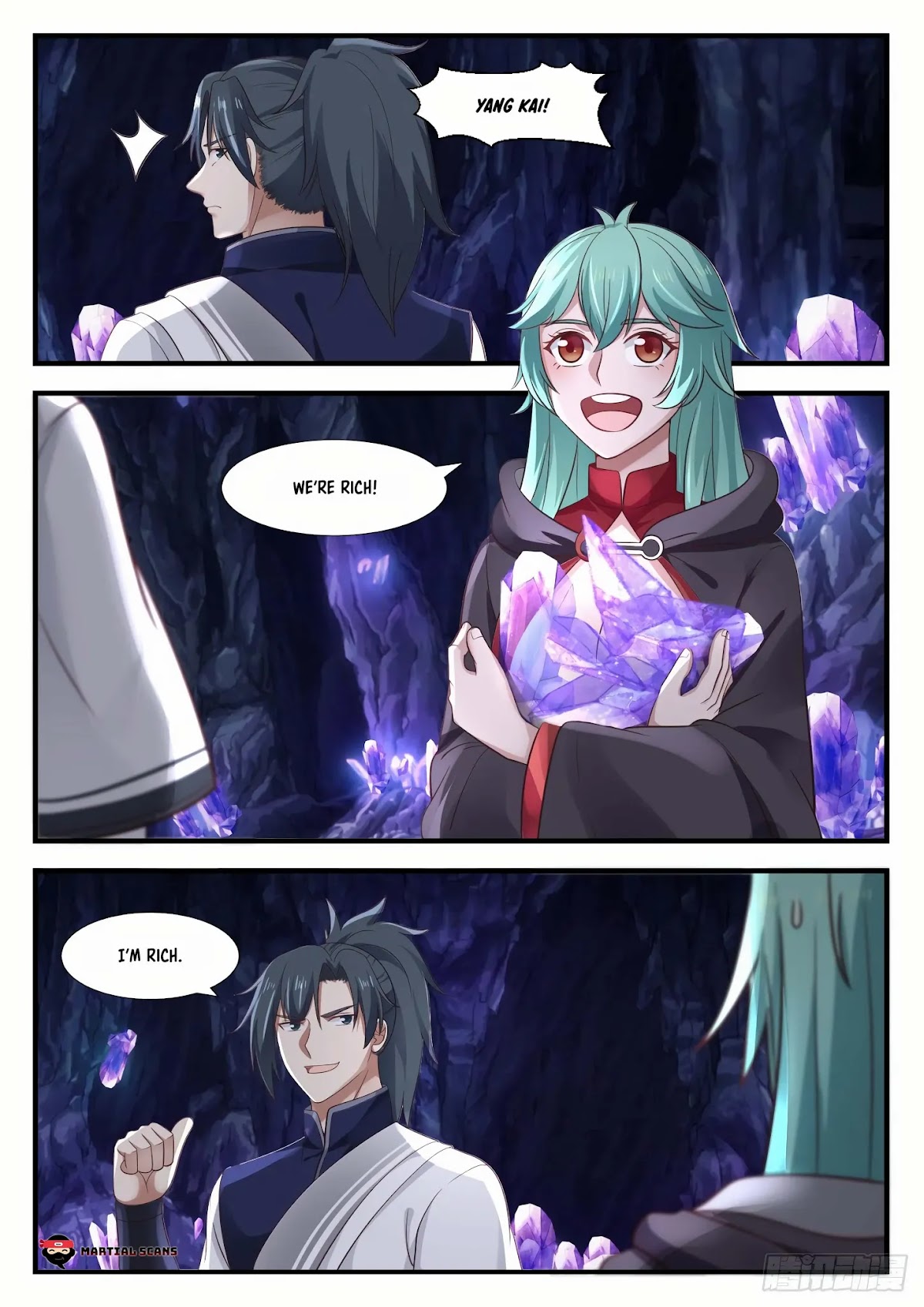 Martial Peak Chapter 1010 page 14 - Chapter 1010: Space Spirit Crystal Lode