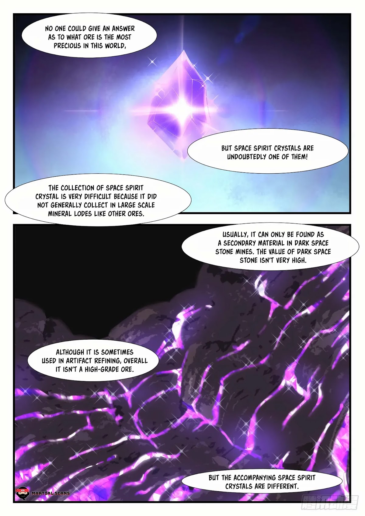 Martial Peak Chapter 1010 page 3 - Chapter 1010: Space Spirit Crystal Lode