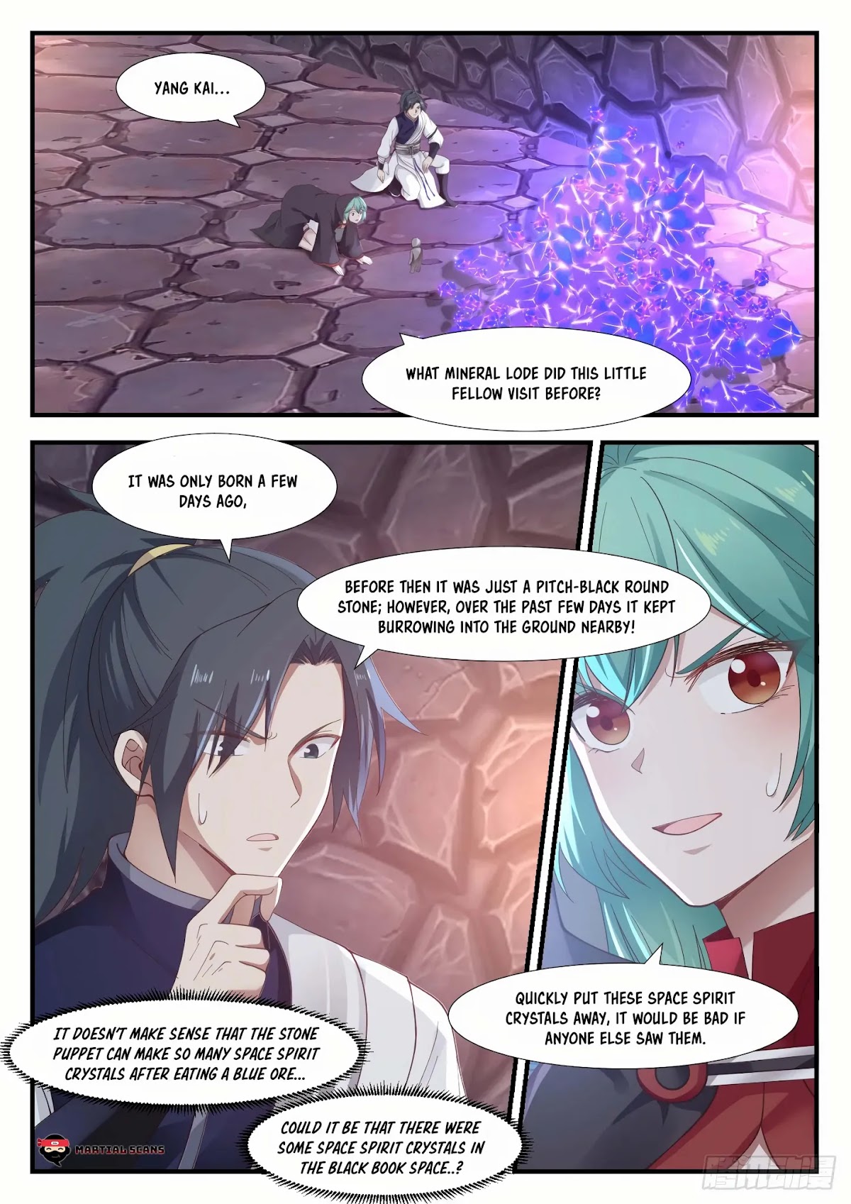 Martial Peak Chapter 1010 page 5 - Chapter 1010: Space Spirit Crystal Lode