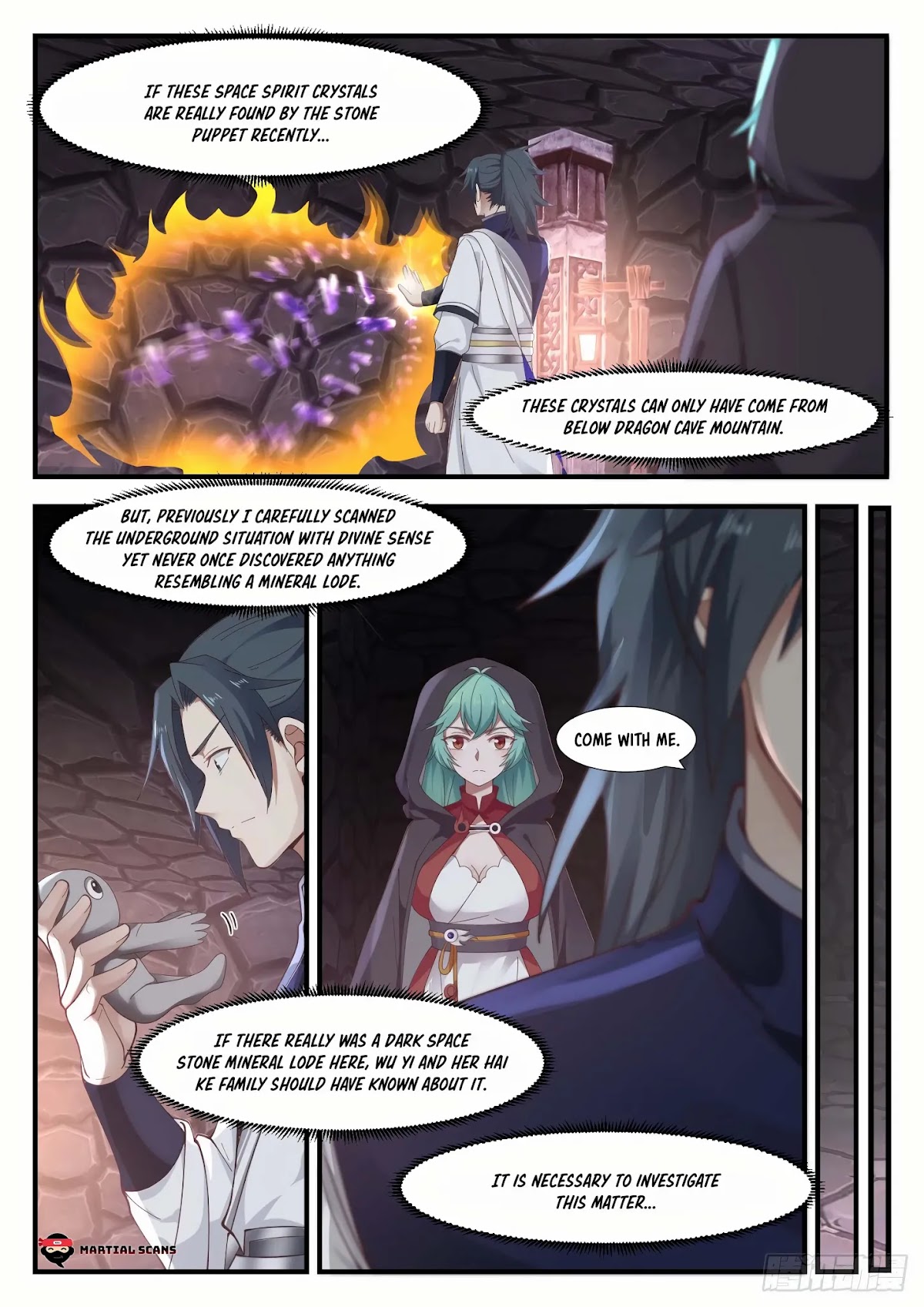 Martial Peak Chapter 1010 page 6 - Chapter 1010: Space Spirit Crystal Lode