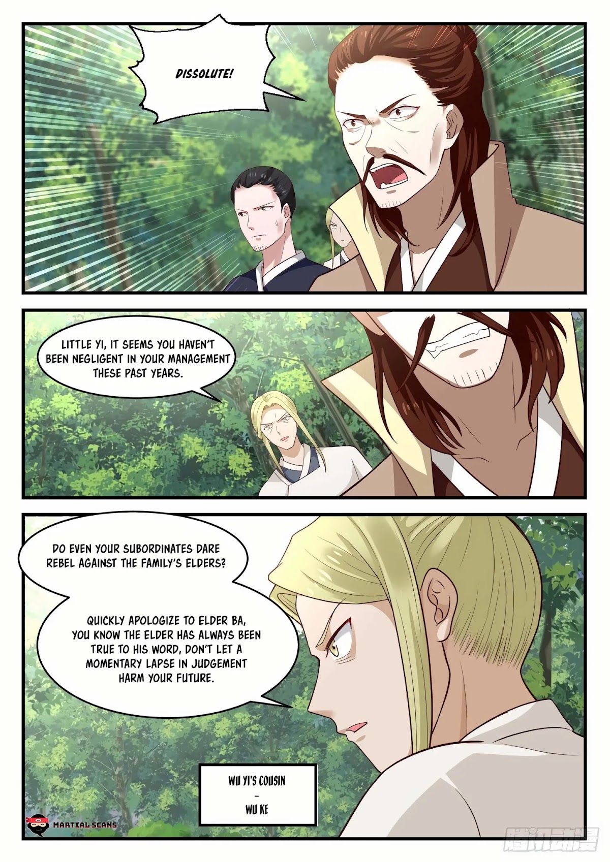 Martial Peak Chapter 1014 page 11 - Chapter 1014: Leaving the family
