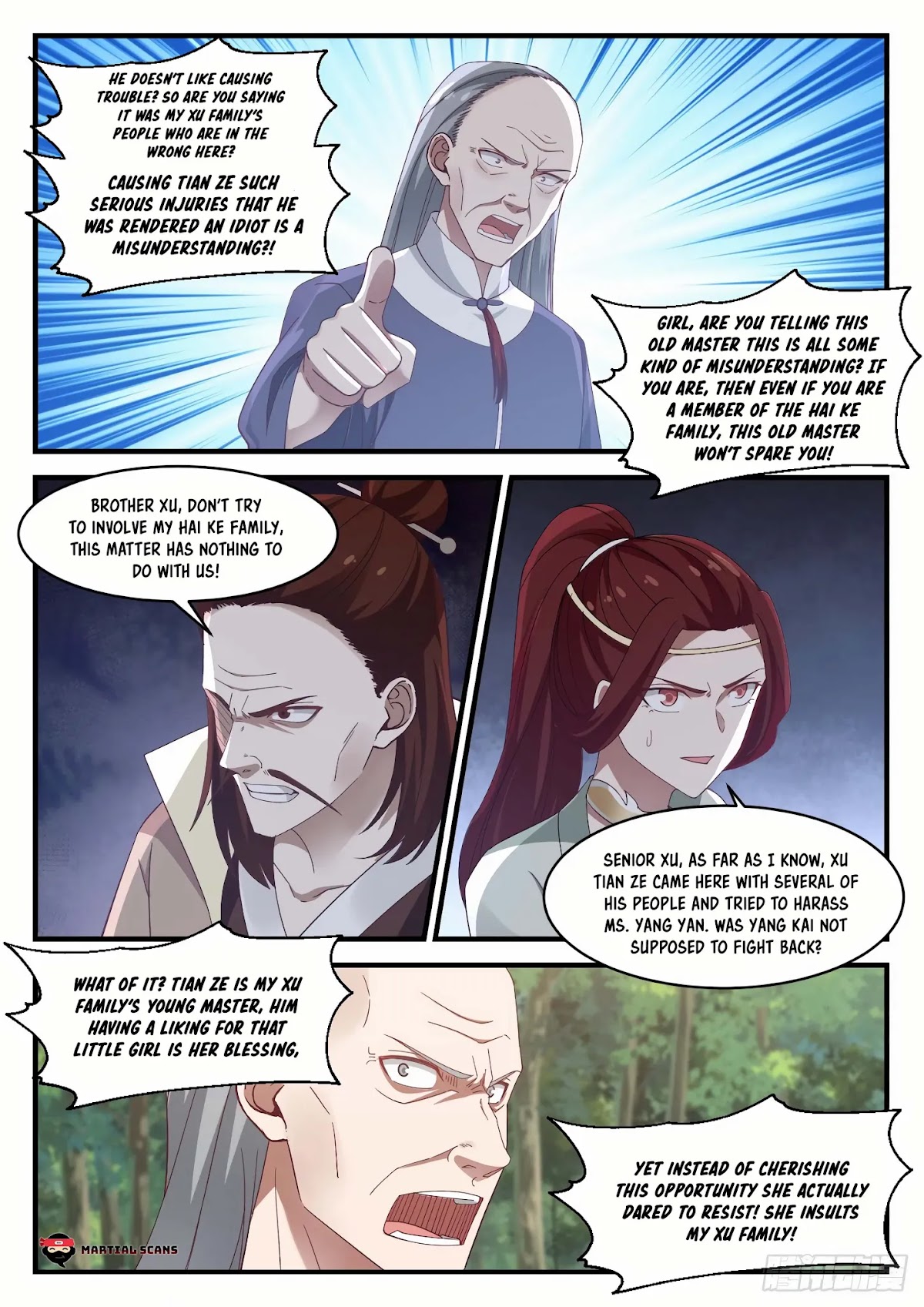 Martial Peak Chapter 1014 page 4 - Chapter 1014: Leaving the family