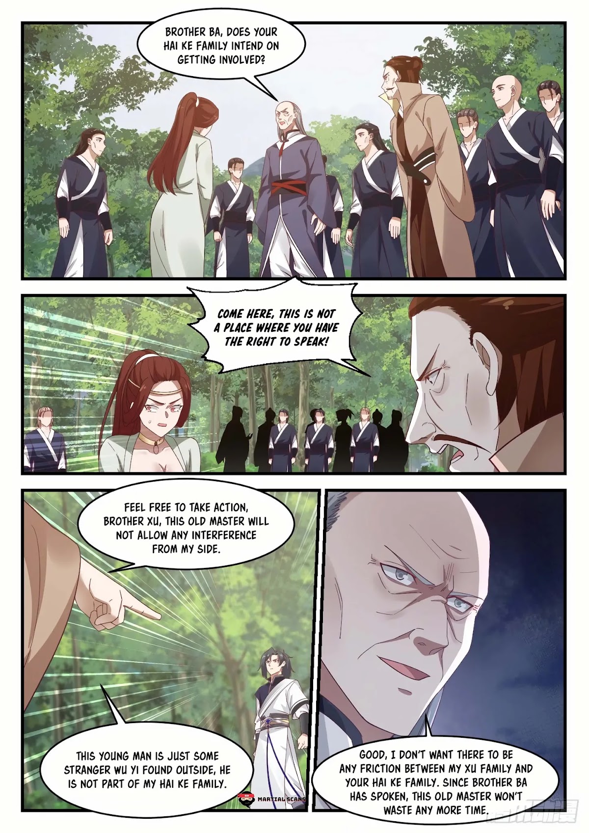 Martial Peak Chapter 1014 page 5 - Chapter 1014: Leaving the family