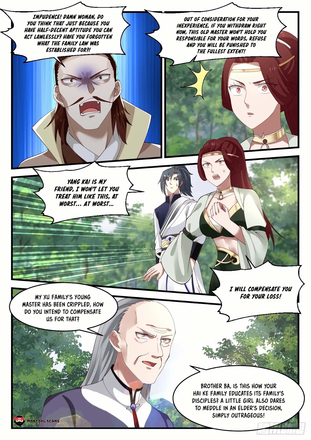 Martial Peak Chapter 1014 page 7 - Chapter 1014: Leaving the family