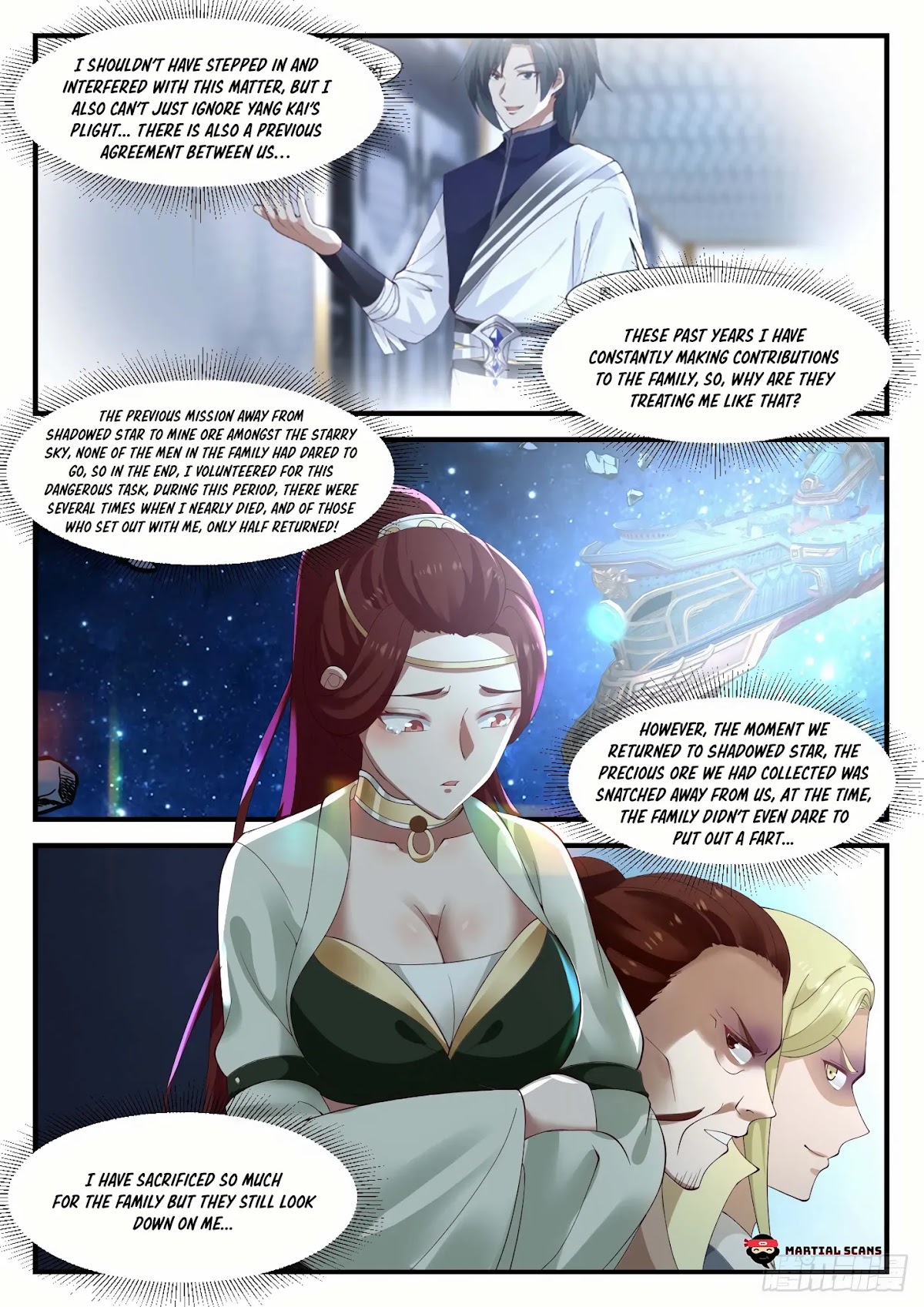 Martial Peak Chapter 1014 page 9 - Chapter 1014: Leaving the family