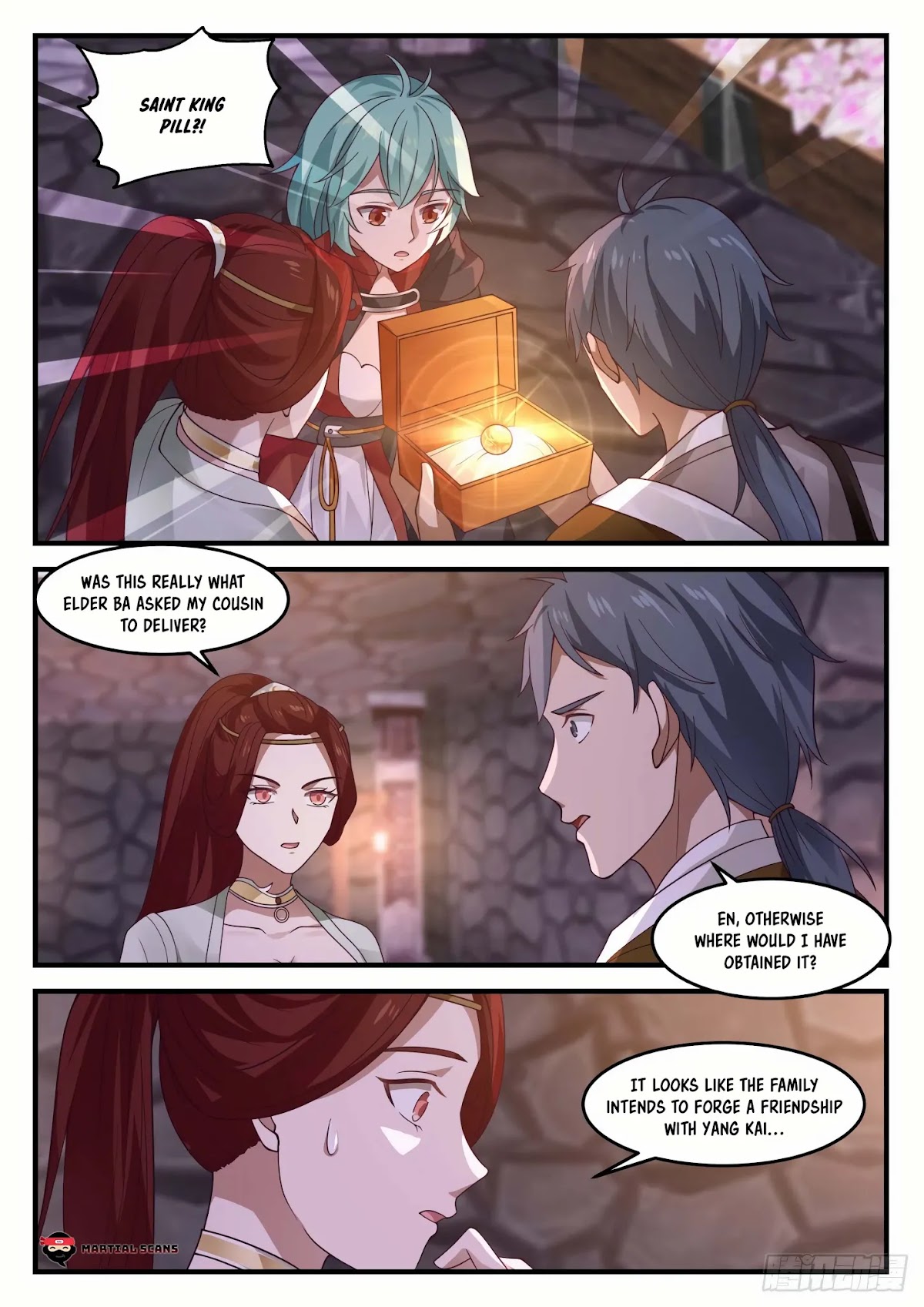 Martial Peak Chapter 1023 page 3 - Chapter 1023: They all came here to follow me
