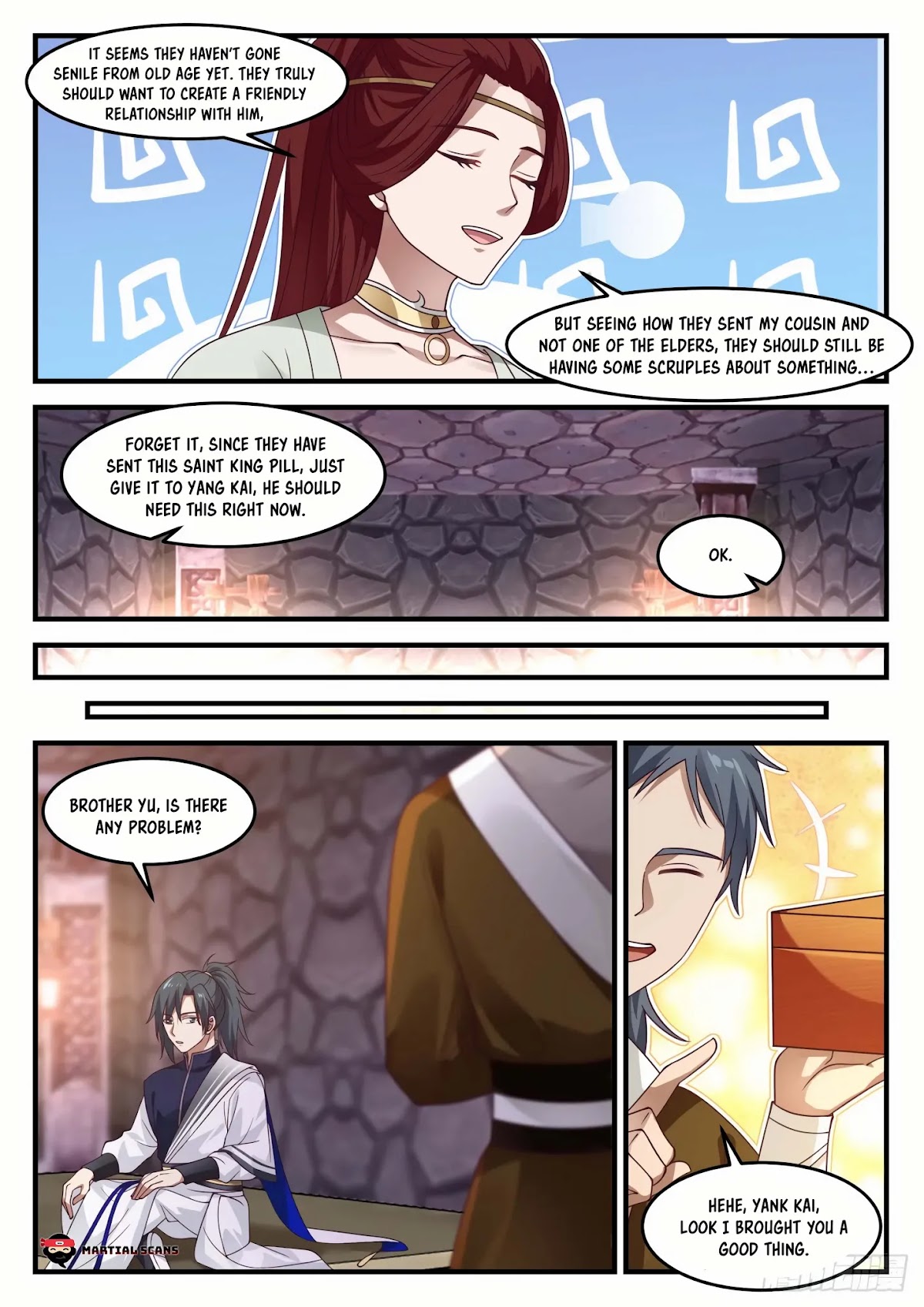 Martial Peak Chapter 1023 page 4 - Chapter 1023: They all came here to follow me